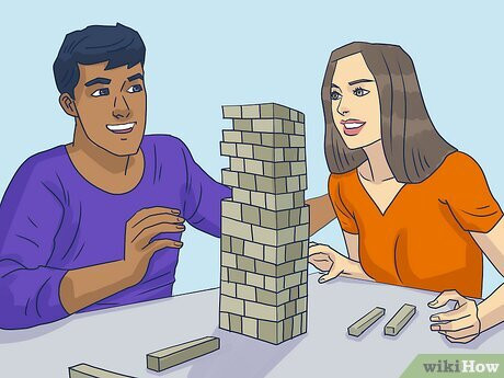 Step 1 Flirty Jenga