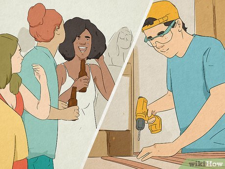 Step 5 Give each other space.