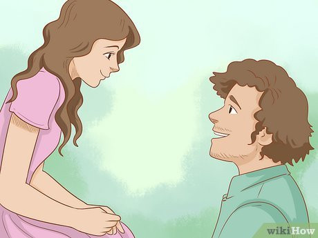 Work up your courage and tell her that you like her.