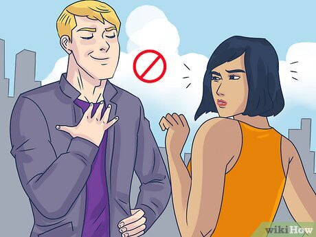 Step 2 Don't try to be someone else just to win her over.