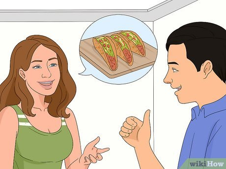 Step 1 Mention your shared interests.