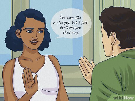 Step 2 Be clear and direct when saying no.