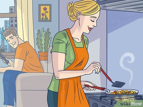 Most emotionally unavailable women show love by doing things for you.