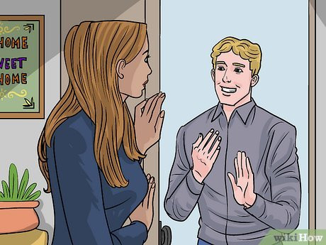 They might invite themselves over or always meet you somewhere.