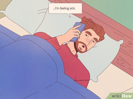 Step 1 You’re not feeling well.