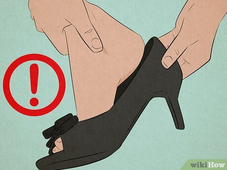 Step 1 If you like being the short one, you may need to ditch the heels.