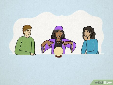 Step 4 Get your fortunes told together.