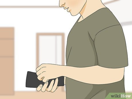 He’s saving money, possibly for a ceremony.