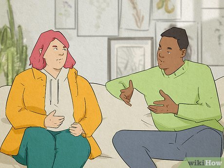 Step 4 Express what you need from your girlfriend.