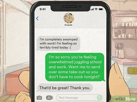 She'll feel loved...