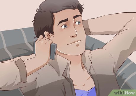 Step 2 Contact her and see how long it takes for her to respond.