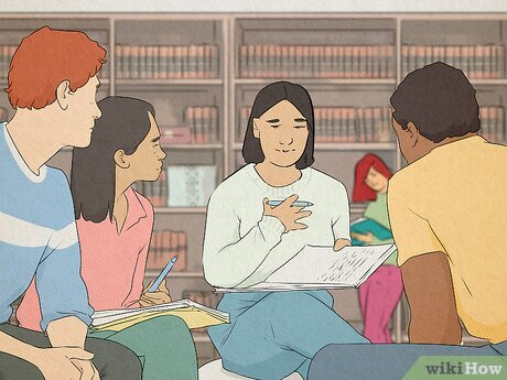 Step 6 Join a book club at your local library or bookstore.